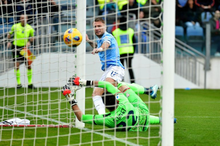 Serie A Cagliari Lazio Immobile Restores Success Football Italia