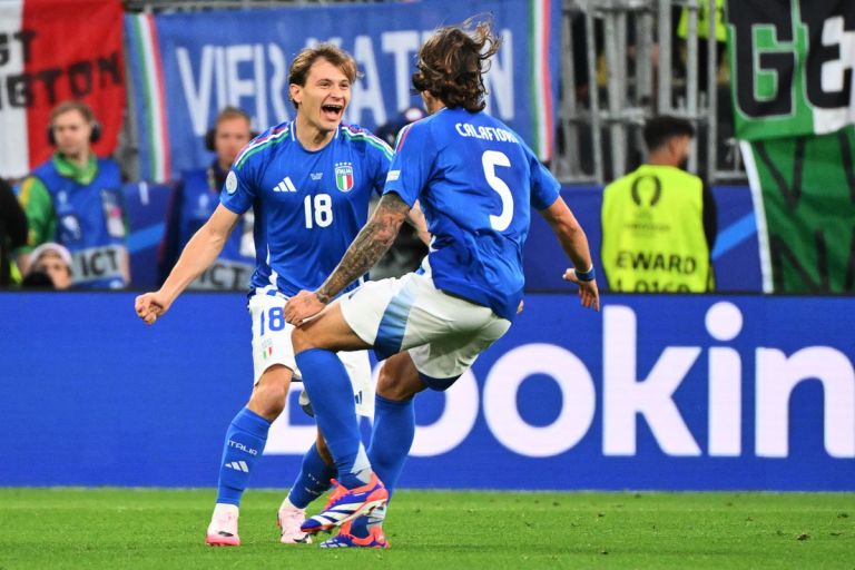 Video Barella S Goal Gives Italy The Lead Against Albania