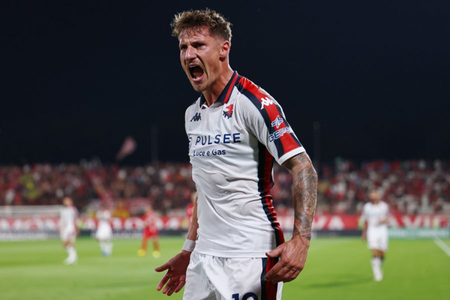 Serie A Monza 0 1 Genoa Perfect Pinamonti Debut