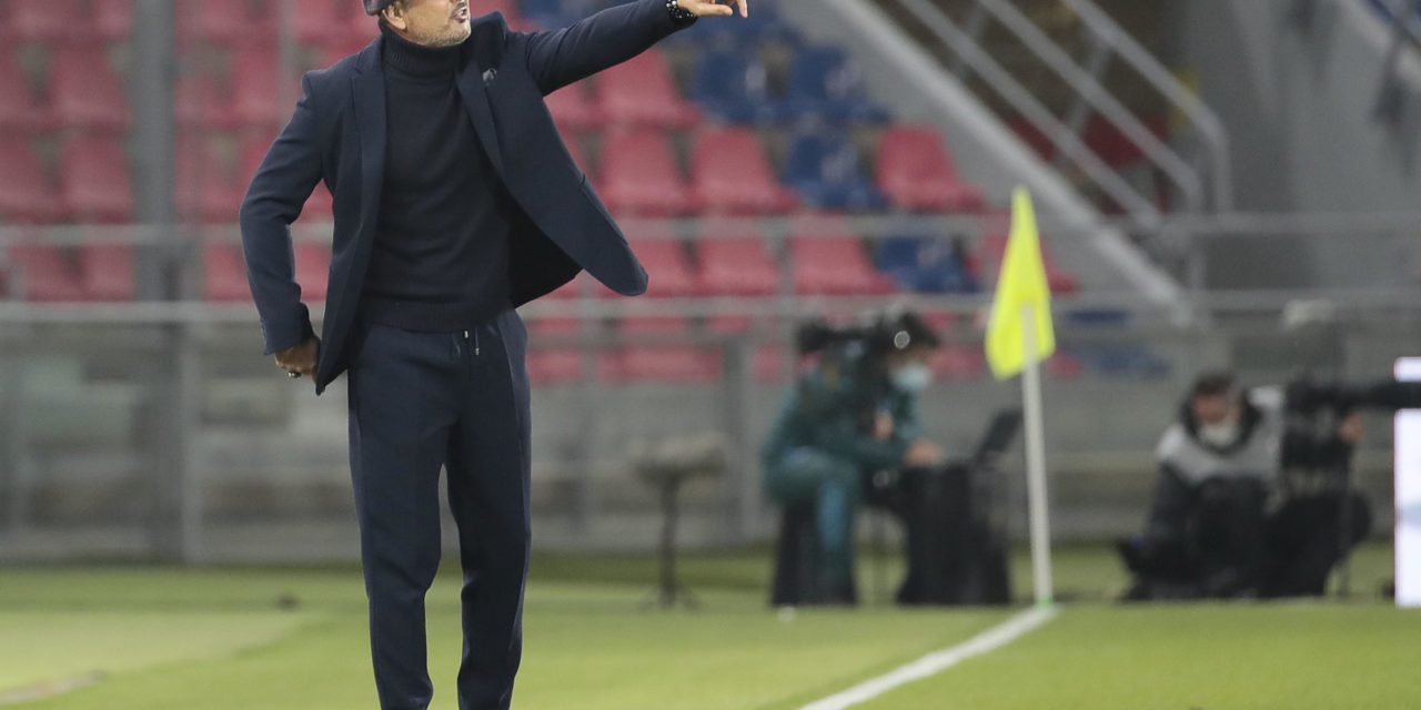 Bologna coach Sinisa Mihajlovic