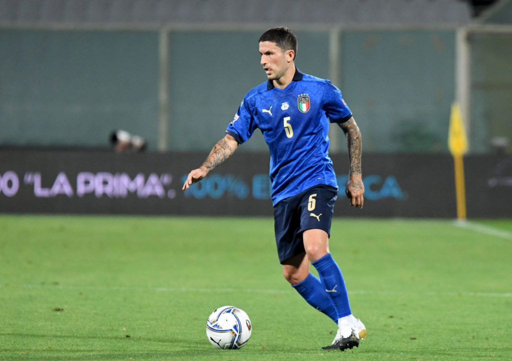 Stefano Sensi in action for Italy against Bosnia-Herzegovina