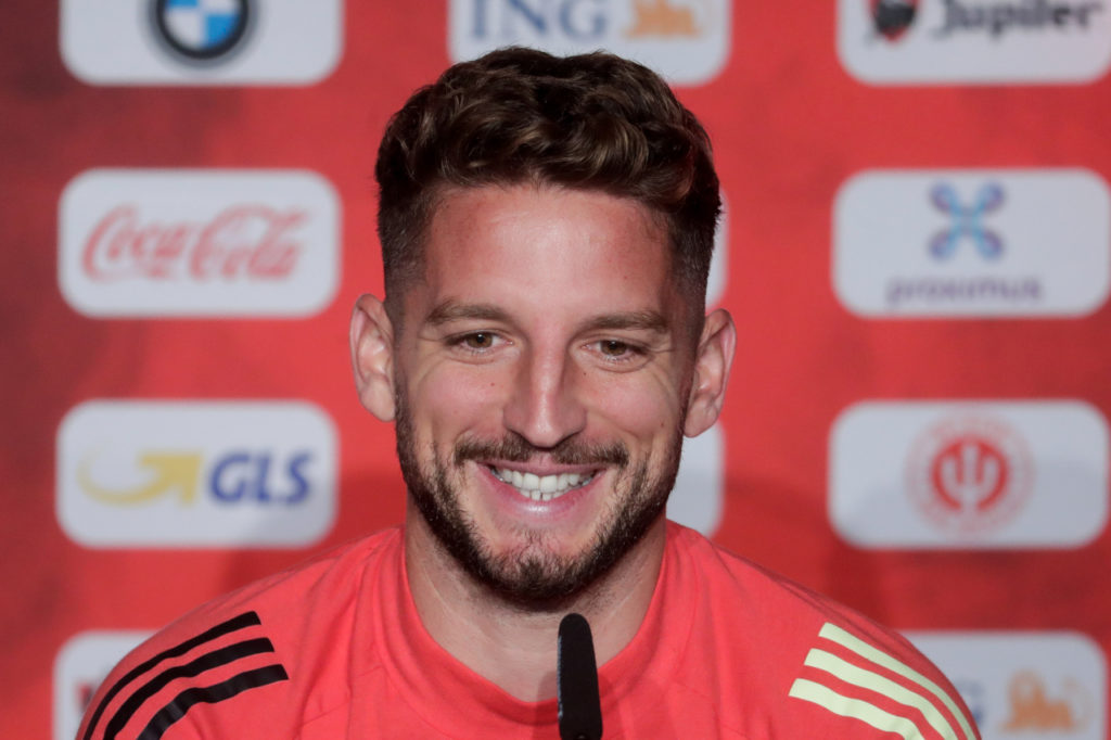 Dries Mertens Belgium press