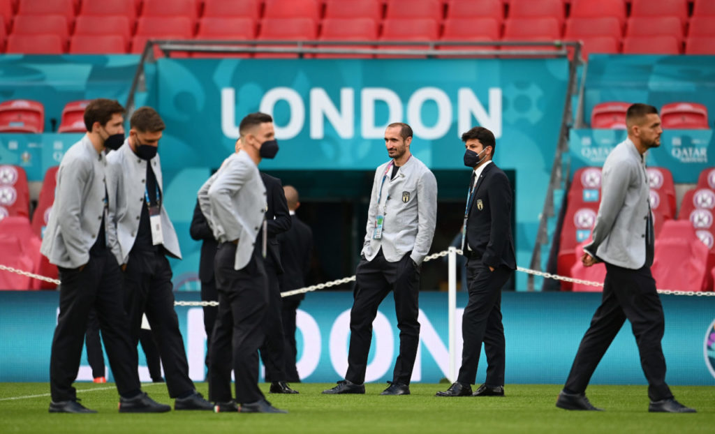Italy squad in London