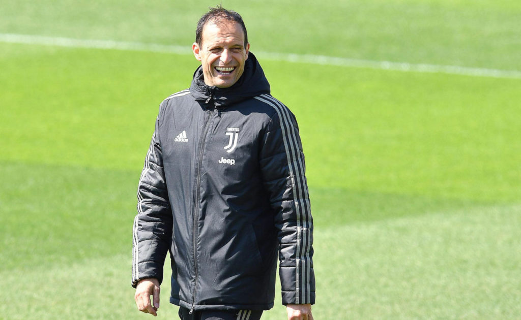 Max Allegri Juventus training