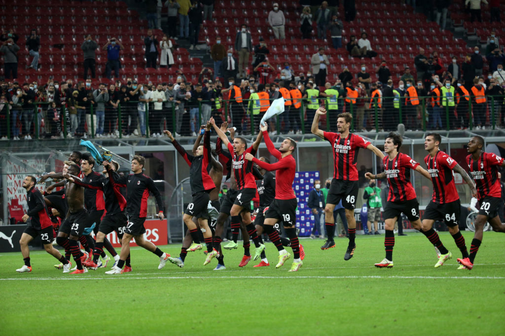 Milan celebrate