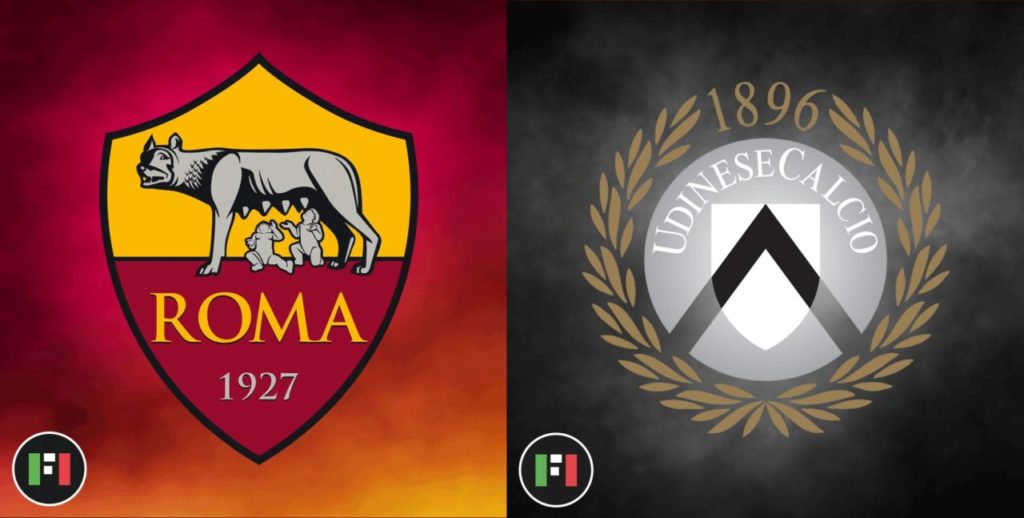 Estadísticas de a.s. roma contra udinese