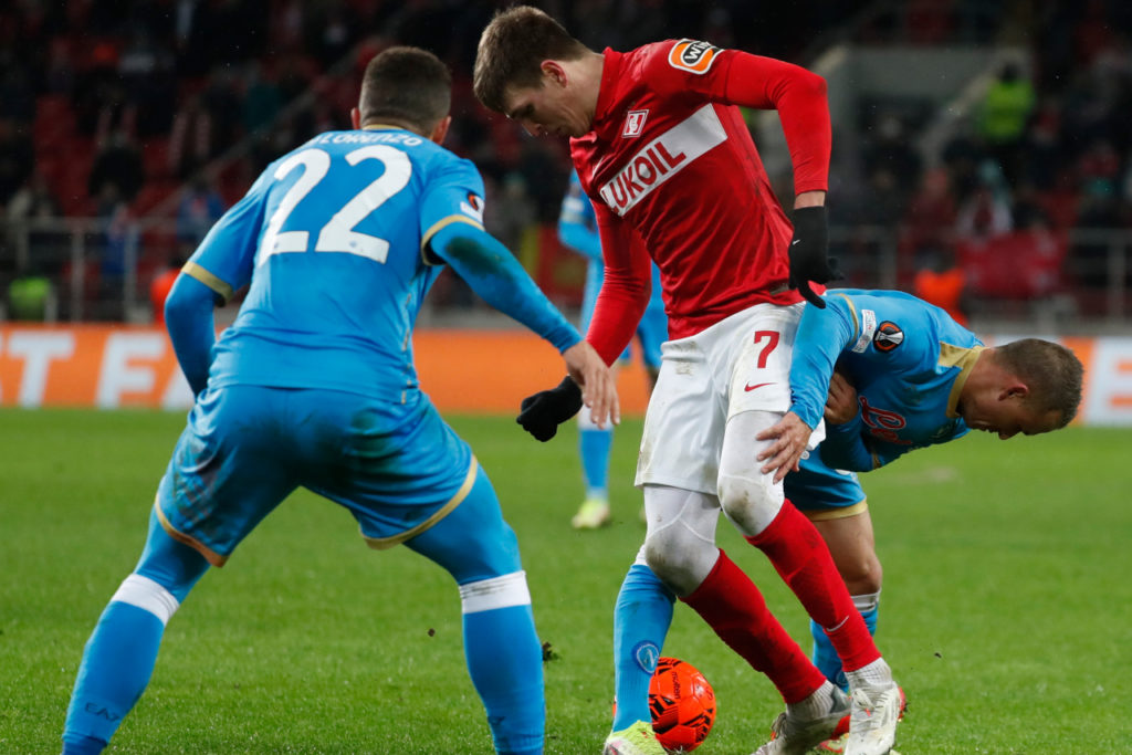 Napoli Spartak Moscow