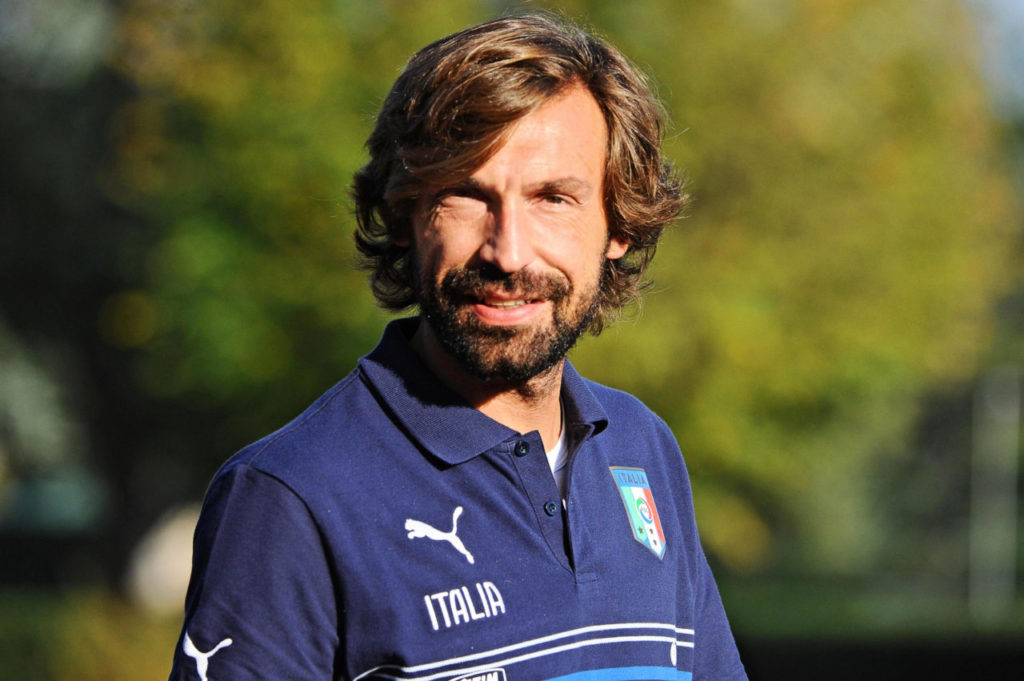 epa04966236 Italian national soccer team player Andrea Pirlo attends his team's training session at the Federal Training Center of Coverciano in Florence, Italy, 06 October 2015. Italy will face Azerbaijan on 10 October 2015 and Norway on 13 October 2015 in their upcoming UEFA EURO 2016 qualifying soccer matches. EPA/MAURIZIO DEGL'INNOCENTI