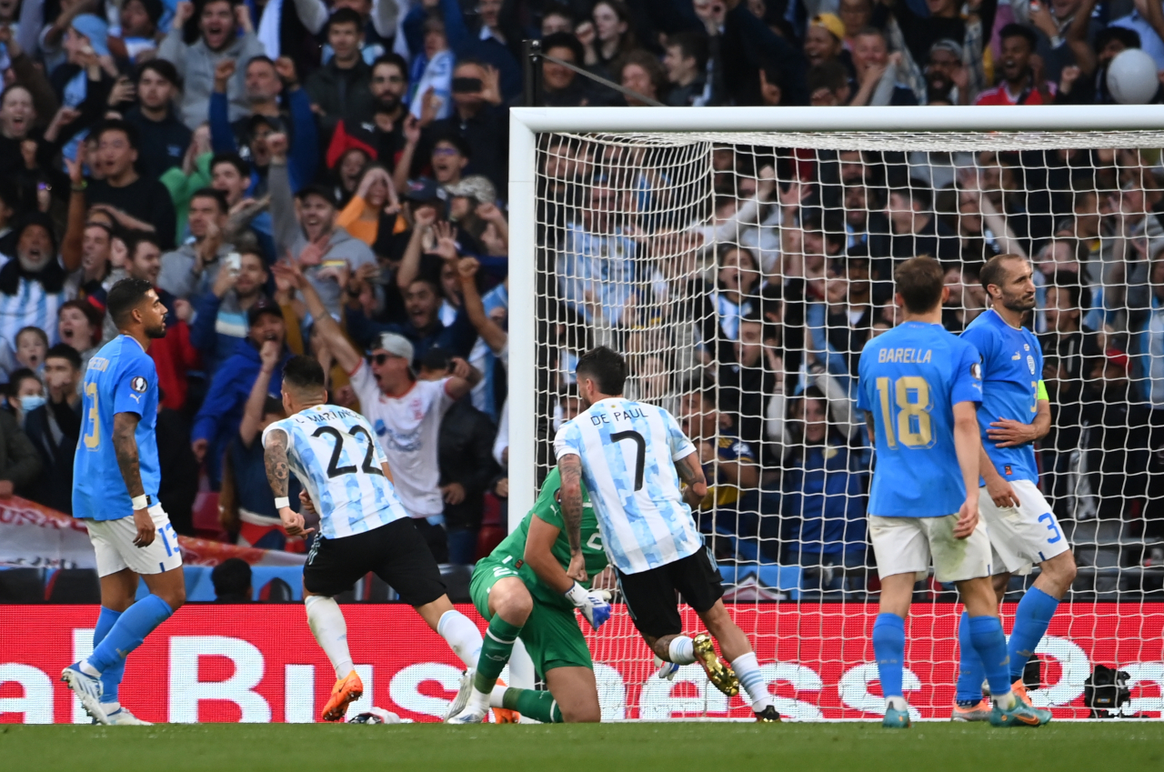 Finalissima Italy 0-3 Argentina: Lautaro ruins Azzurri return to