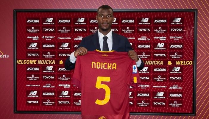 Official Ndicka joins Roma on fiveyear deal Football Italia