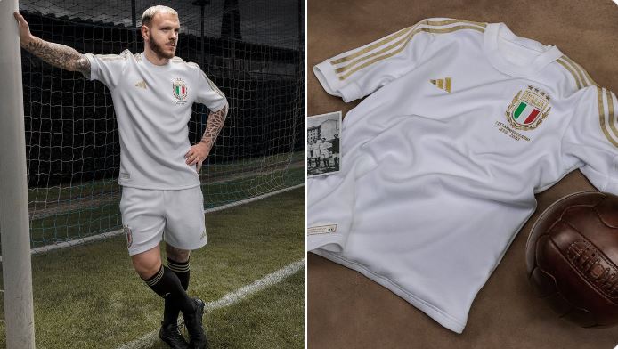 Adidas release Italy's Anniversary Kit for Nations League - pictures ...