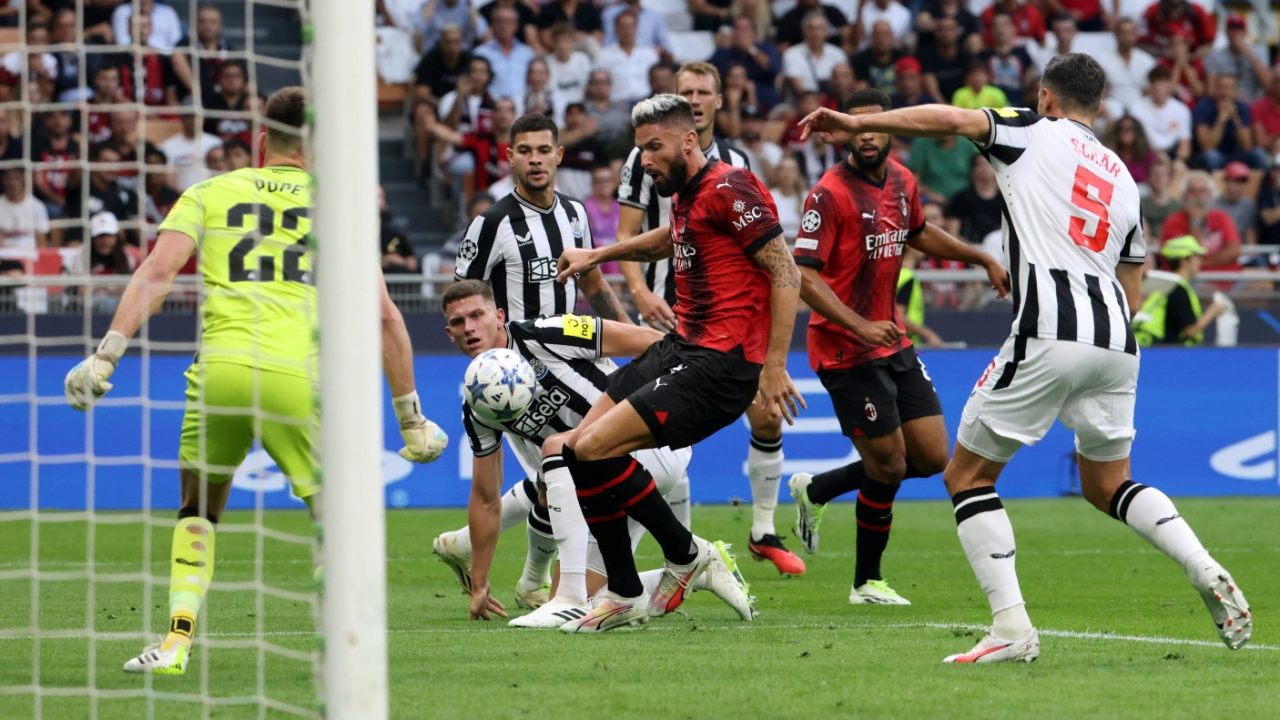 Champions League: Newcastle Vs Milan - Probable Line-ups - Football Italia