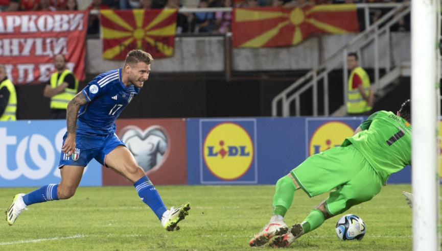 N Macedonia 1-1 Italy: Immobile Not Enough On Spalletti Debut ...