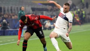 Juventus-linked Milan Skriniar faces Milan's Loftus-Cheek.