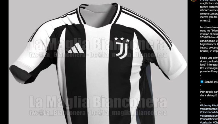 First Peek At Juventus 2024-25 Jersey Designs - Football Italia