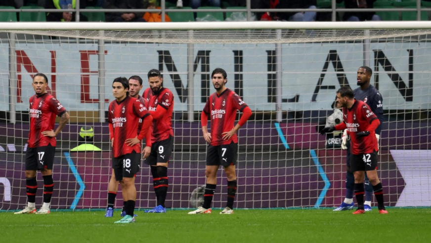 Los medios italianos criticaron al delantero del Milán tras la derrota ante el Udinese