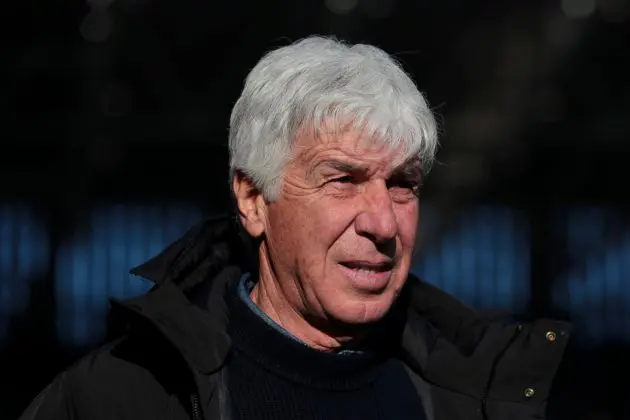BERGAMO, ITALY - JANUARY 27: Gian Piero Gasperini, Head Coach of Atalanta BC, looks on prior to the Serie A TIM match between Atalanta BC and Udinese Calcio - Serie A TIM at Gewiss Stadium on January 27, 2024 in Bergamo, Italy. (Photo by Emilio Andreoli/Getty Images)