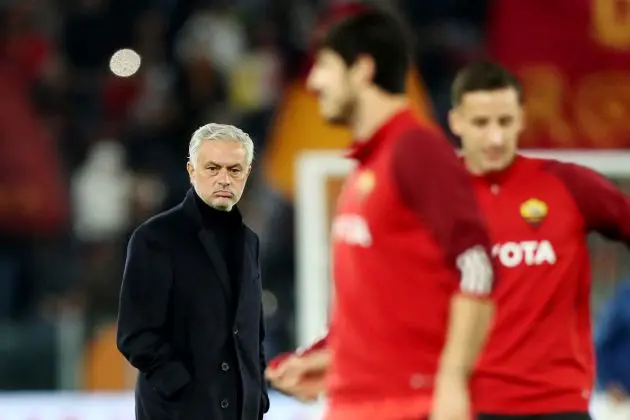 Jose Mourinho at Roma