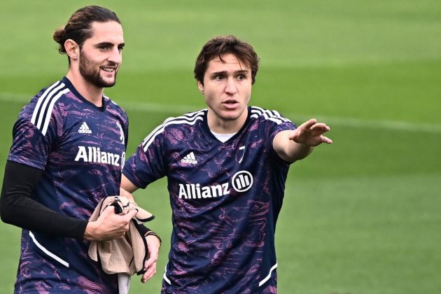 Federico Chiesa Adrien Rabiot