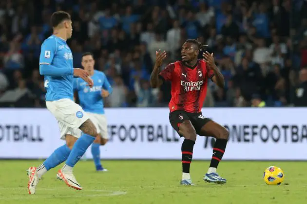 Rafael Leao AC Milan vs Napoli