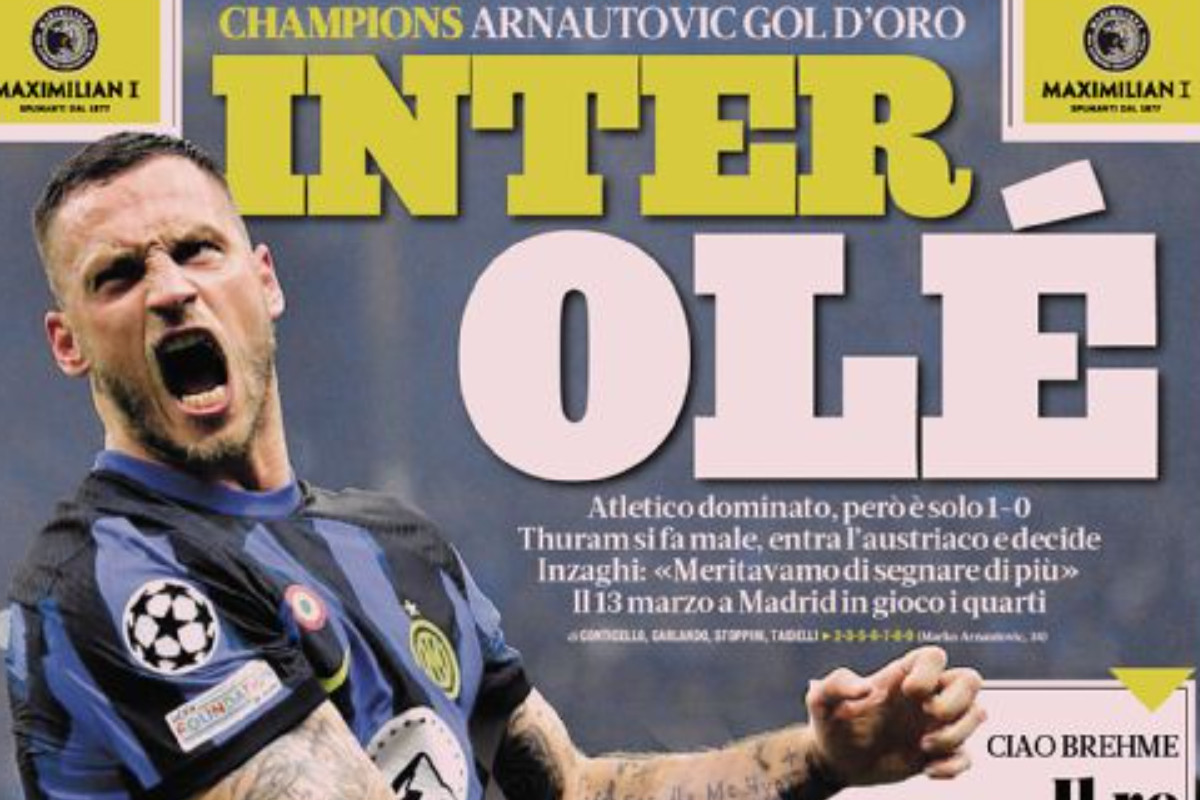 Today’s Papers – Inter Olé, Ciao Brehme, Calzona believes in Napoli