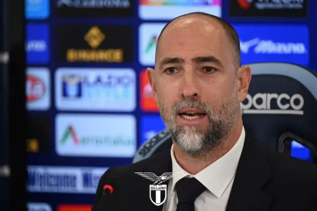Lazio head coach Igor Tudor during first press conference presentation on March 23, 2024.