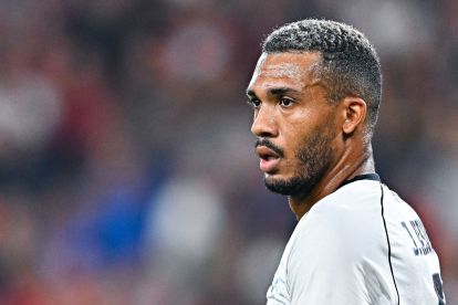 GENOA, ITALY - SEPTEMBER 16: Juan Jesus of Napoli looks on during the Serie A TIM match between Genoa CFC and SSC Napoli at Stadio Luigi Ferraris on September 16, 2023 in Genoa, Italy. (Photo by Simone Arveda/Getty Images)