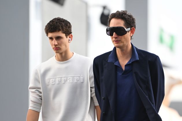 Juventus JEDDAH, SAUDI ARABIA - MARCH 09: John Elkann, Chairman and CEO of Ferrari walks in the Paddock prior to the F1 Grand Prix of Saudi Arabia at Jeddah Corniche Circuit on March 09, 2024 in Jeddah, Saudi Arabia. (Photo by Rudy Carezzevoli/Getty Images)