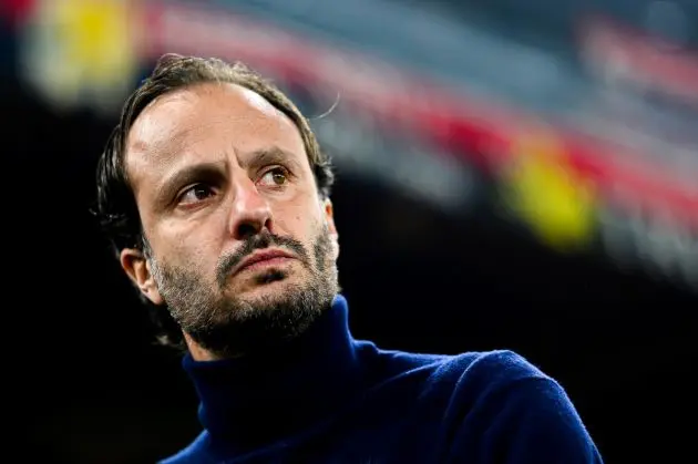 GENOA, ITALY - FEBRUARY 24: Alberto Gilardino, head coach of Genoa, looks on prior to kick-off in the Serie A TIM match between Genoa CFC and Udinese Calcio at Stadio Luigi Ferraris on February 24, 2024 in Genoa, Italy. (Photo by Simone Arveda/Getty Images)