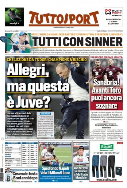 Today’s Papers: Golden Leao, Juve crisis, Napoli on their knees