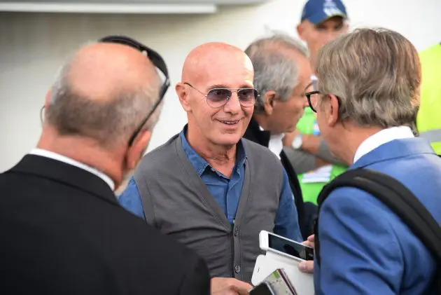 FERRARA, ITALY - SEPTEMBER 23: Arrigo Sacchi former coach of Italian National team attends the Serie A match between Spal and SSC Napoli at Stadio Paolo Mazza on September 23, 2017 in Ferrara, Italy. (Photo by Mario Carlini / Iguana Press/Getty Images)