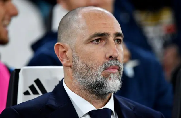 TURIN, ITALY - APRIL 02: Igor Tudor, Head Coach of SS Lazio, looks on prior to the Coppa Italia Semi-Final match between Juventus FC and SS Lazio at the Allianz Stadium on April 02, 2024 in Turin, Italy. (Photo by Valerio Pennicino/Getty Images)