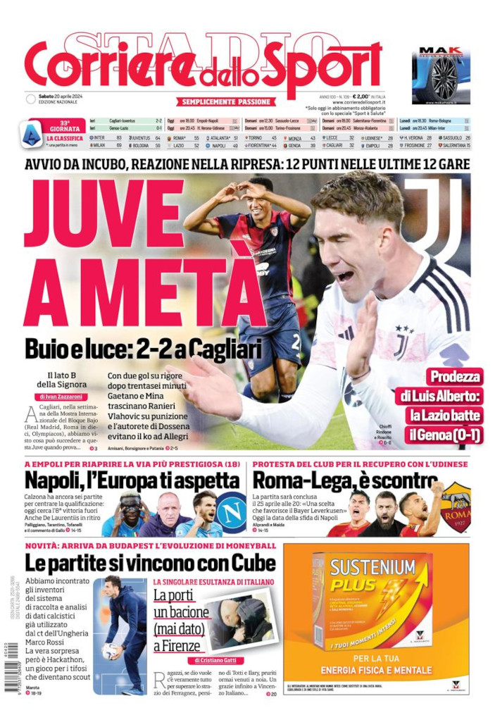Periódicos de hoy – Milán se acabó para Pioli, la Juventus está a mitad de camino