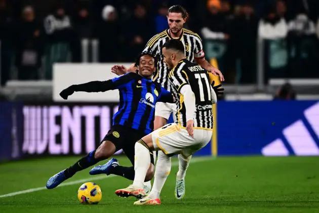 Juan Cuadrado Inter v Juventus