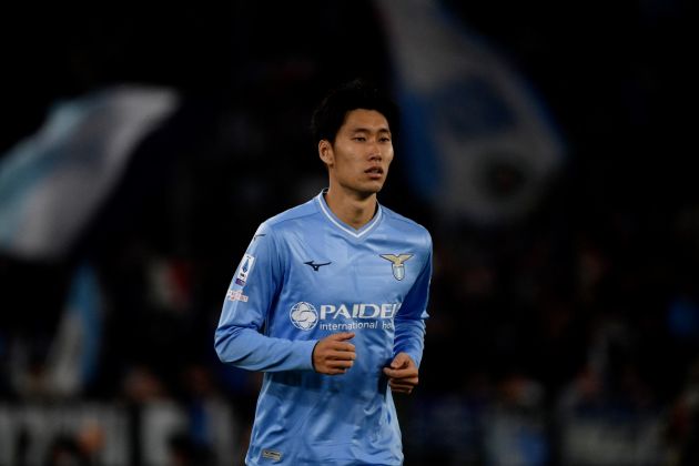 Lazio midfielder and Crystal Palace target Daichi Kamada looks on during the Italian Serie A football match between Lazio and Juventus at the Olympic stadium in Rome, on March 30, 2024. (Photo by Filippo MONTEFORTE / AFP) (Photo by FILIPPO MONTEFORTE/AFP via Getty Images)