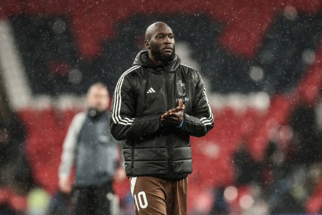 Belgium striker Romelu Lukaku pictured after a friendly soccer game between England and Belgian national team Red Devils, on Tuesday 26 March 2024 in London, United Kingdom. The teams are preparing for this summers Euro 2024 tournament. BELGA PHOTO BRUNO FAHY (Photo by BRUNO FAHY / BELGA MAG / Belga via AFP) (Photo by BRUNO FAHY/BELGA MAG/AFP via Getty Images)
