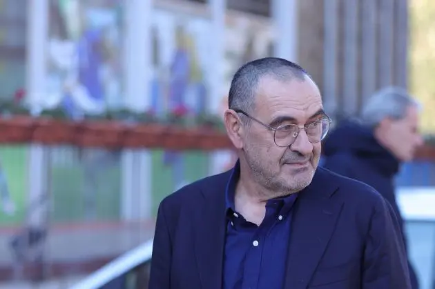 FLORENCE, ITALY - JANUARY 29: Maurizio Sarri during the "Panchina d'Oro" award season 2022/2023 at Centro Tecnico Federale di Coverciano on January 29, 2024 in Florence, Italy. (Photo by Gabriele Maltinti/Getty Images)