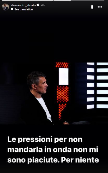 Maldini interview pressure
