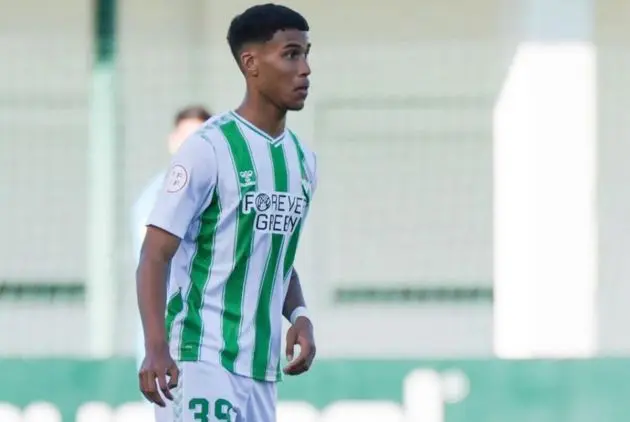 18-year-old Real Betis defender Alex Perez, linked with a summer move to Inter.