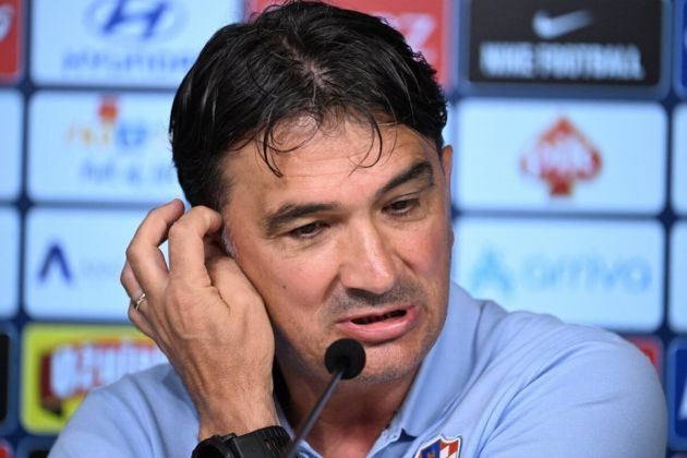 Croatia national team head coach Zlatko Dalic speaking at EURO 2024 before the decisive final group stage match against Italy.