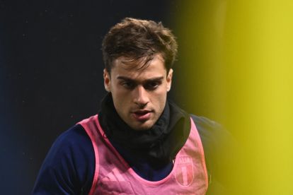 Inter FERRARA, ITALY - MARCH 26: Gaetano Pio Oristanio of Italy U21 during the UEFA Under21 EURO Qualifier match between Italy U21 and Turkey U21 at Stadio Paolo Mazza on March 26, 2024 in Ferrara, Italy. (Photo by Alessandro Sabattini/Getty Images)