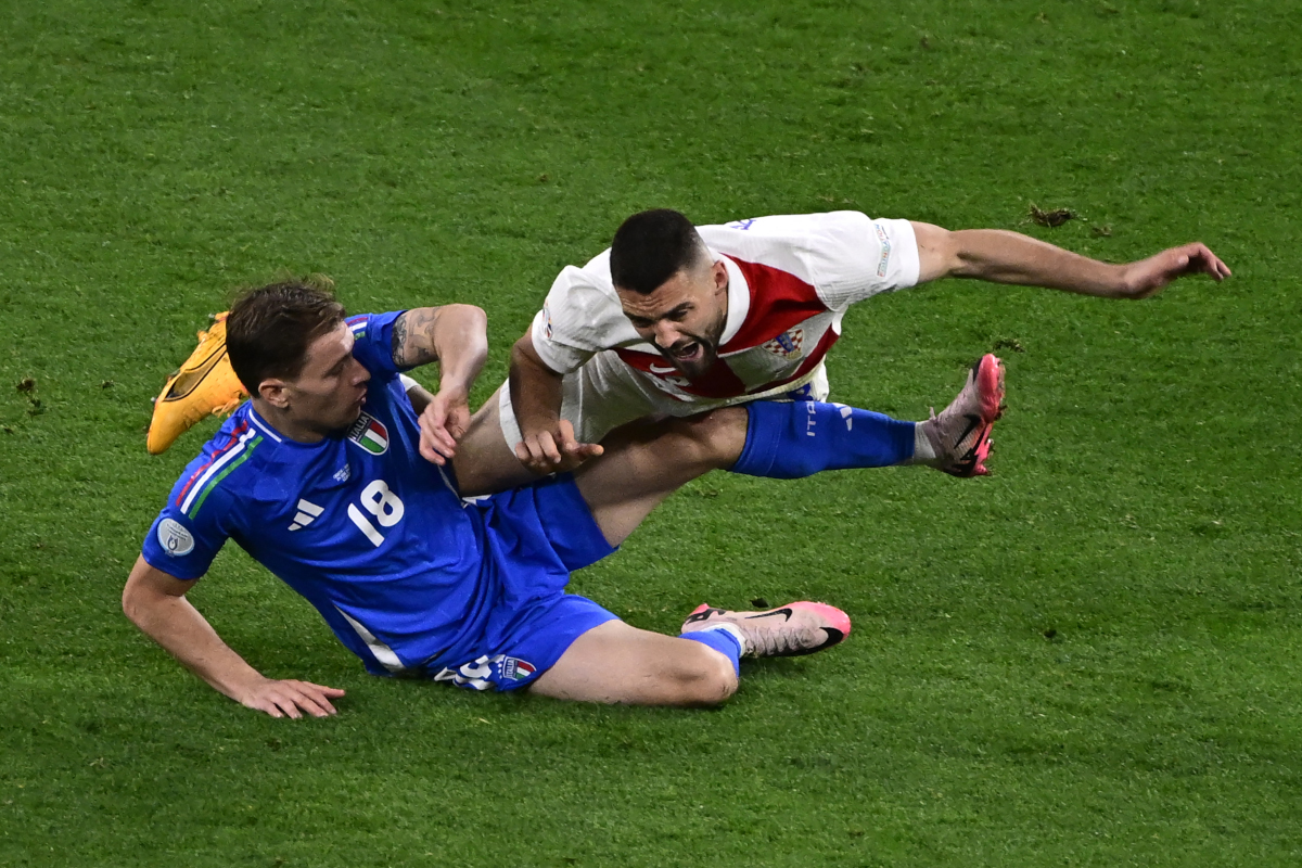 Barrera plays for Italy in Euro 2024