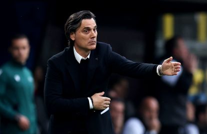 DORTMUND, GERMANY - JUNE 18: Vincenzo Montella, Head Coach of Turkiye, gestures during the UEFA EURO 2024 group stage match between Turkiye and Georgia at Football Stadium Dortmund on June 18, 2024 in Dortmund, Germany. (Photo by Dean Mouhtaropoulos/Getty Images)