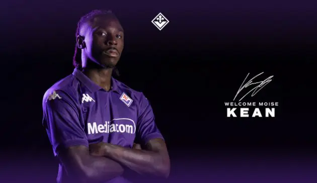 Moise Kean Fiorentina signing