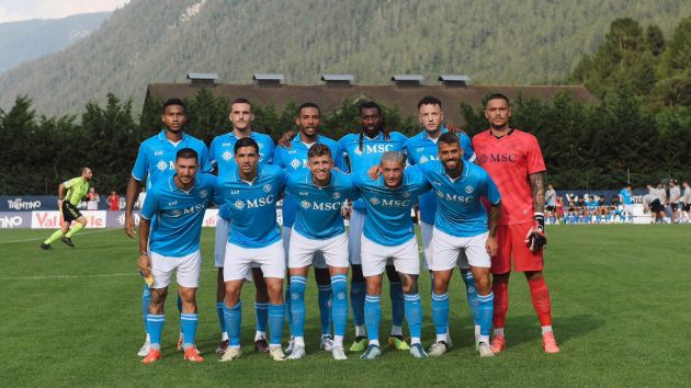 Napoli team pre-season friendly @sscnapoli