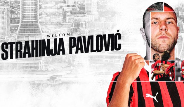 Strahinja Pavlovic Milan announcement