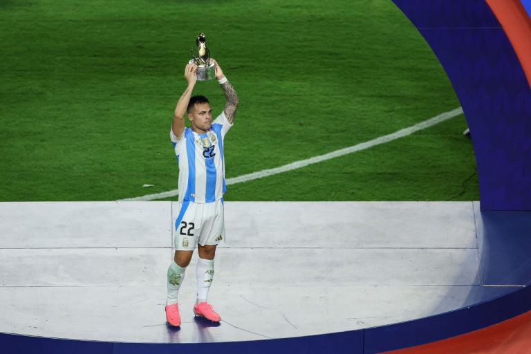 2024 Ballon d’Or Inter and Argentina star Lautaro Martinez finishes