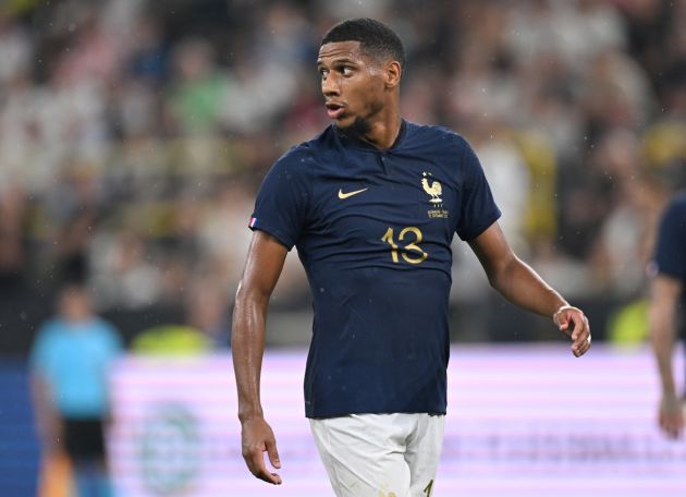 DORTMUND, GERMANY - SEPTEMBER 12: Jean-Clair Todibo of France in action during the international friendly match between Germany and France at Signal Iduna Park on September 12, 2023 in Dortmund, Germany. (Photo by Stuart Franklin/Getty Images)