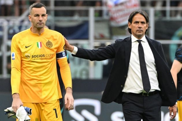 Inter Samir Handanovic Simone Inzaghi