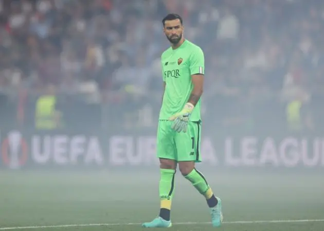 Roma goalkeeper Rui Patricio during the UEFA Europa League final between Sevilla FC and AS Roma, in Budapest, Hungary, 31 May 2023. EPA-EFE/ANNA SZILAGYI (Atalanta links)